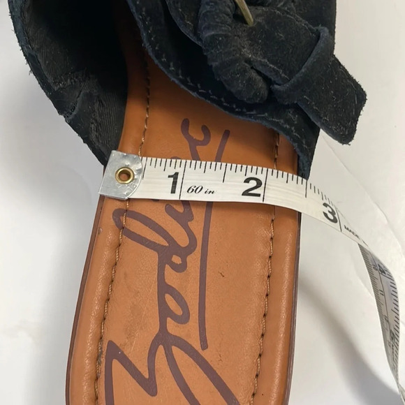 Zodiac Raine Suede Chunky Mules Clogs Size 9M Black - Picture 15 of 15